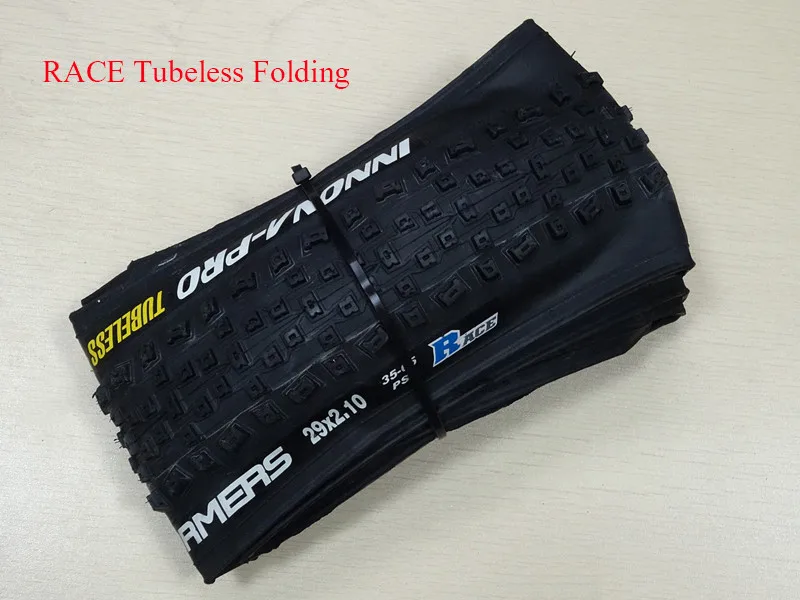 RACEzhenkong INNOVA велосипедные шины 29 29*2,1 бескамерные готовые TLR шины для горных велосипедов 60TPI Сверхлегкий 527 г Складные шины из бисера гоночные pneu 29er - Цвет: RACEzhenkong