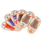 Шнурки AFashion Store VIP для взрослых, оптовая продажа, эластичные силиконовые, без завязывания, для бега, для детей