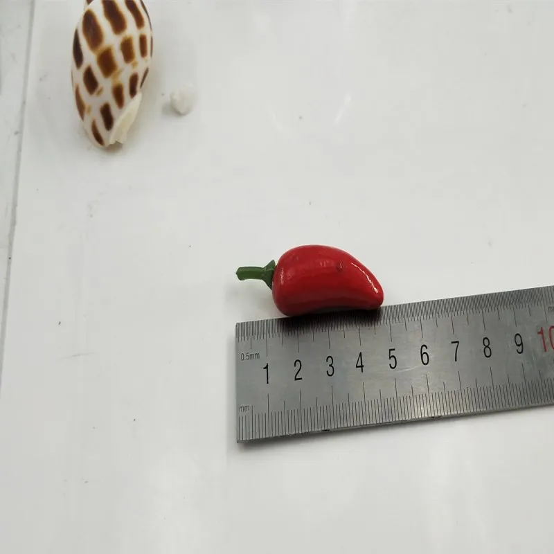 Искусственная Имитация красного перца искусственная фотоигрушка кухня еды