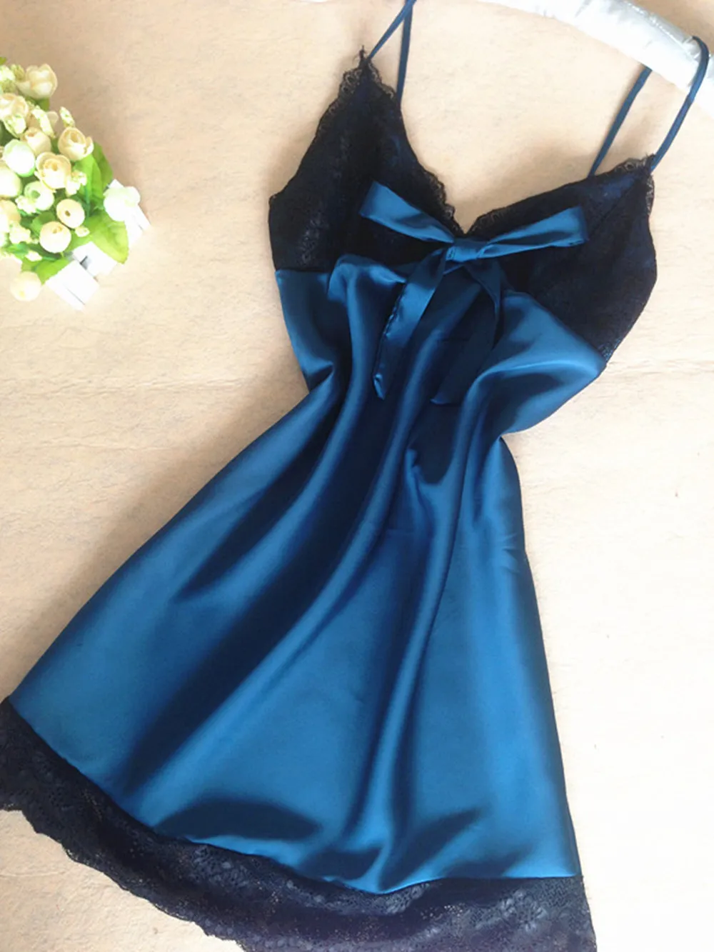 Популярные сексуальные эротические костюмы женское кружевное шелковое белье с v