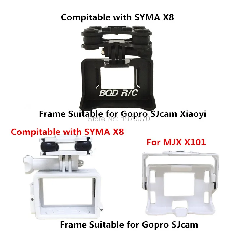 Держатель для экшн камеры SYMA X8C X8W X8G X8HW X8HG MJX X101 подходит крепления Gopro Hero SJCAM