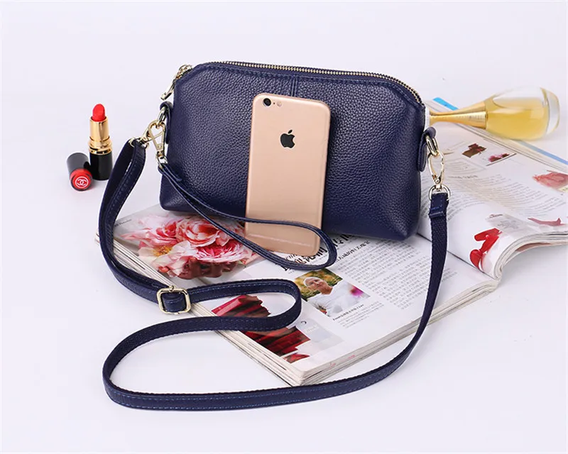 Nbsameng последние Стиль Для женщин из натуральной кожи Сумки клатч corssbody мягкой