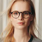 Ретро Круглые анти-голубые легкие очки женские компьютерные очки оправа для женщин и мужчин оптические очки оправа унисекс