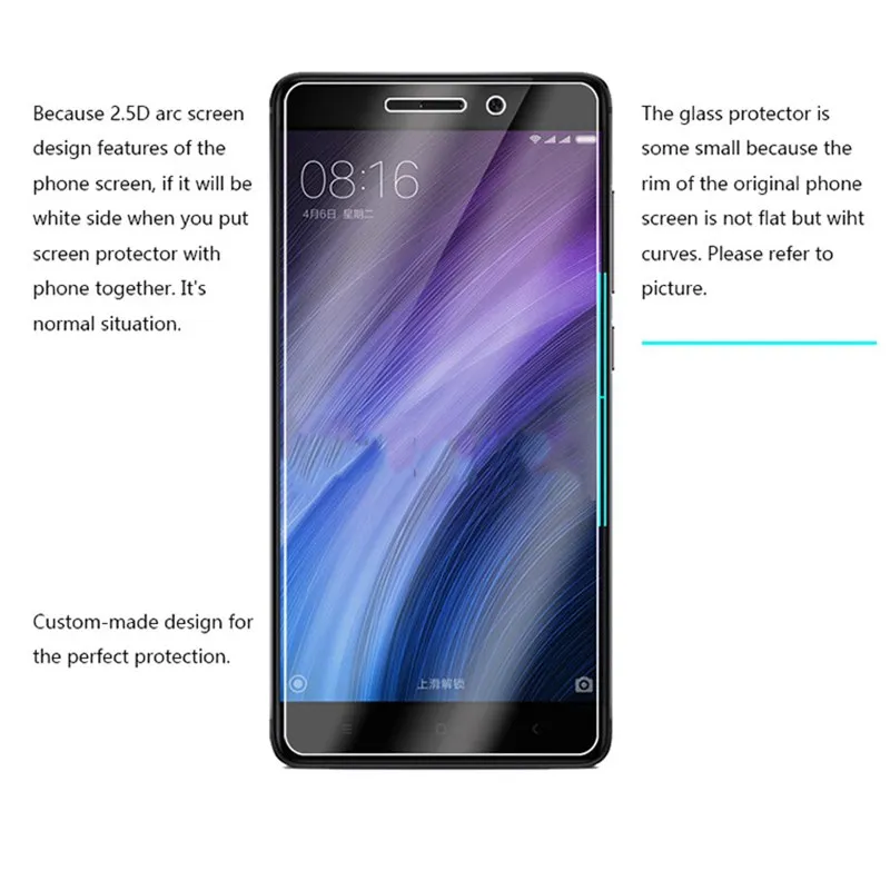 2 шт. закаленное стекло для Xiaomi Redmi 6 Pro 6A Mi Mix 2S 8 8SE Lite Pocophone F1 Черная защитная пленка