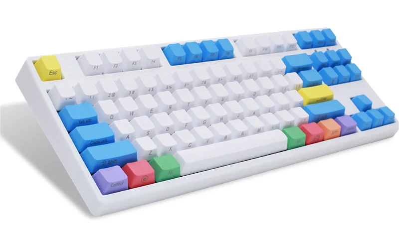 87 клавиатура DIY наборы чехол пластины PCBA стабилизаторы для Cherry MX переключатели механических клавиатуры