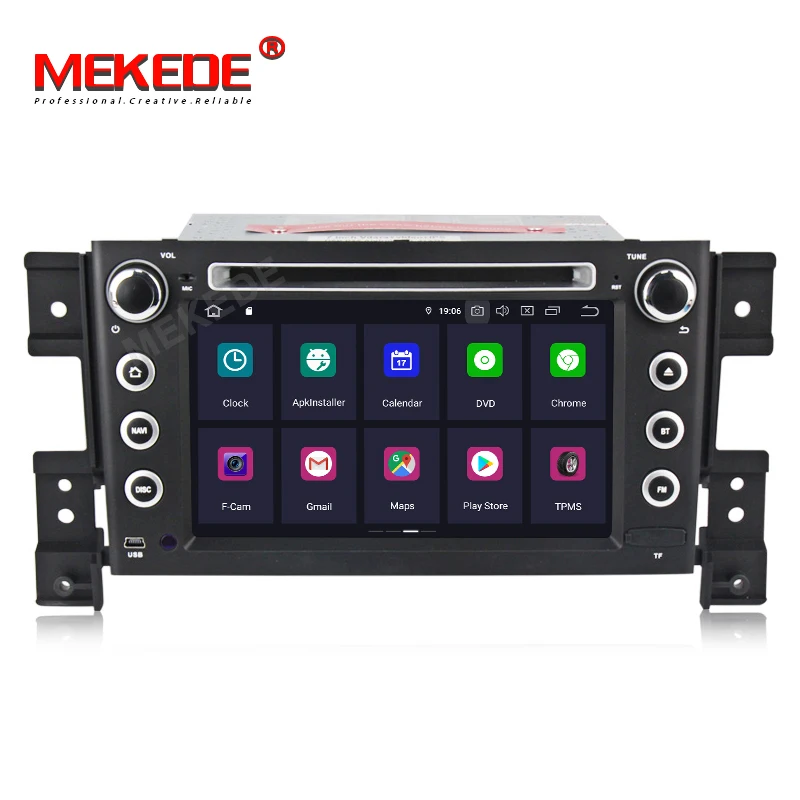 MEKEDE Android 9 0 IPS DSP Автомобильный GPS навигатор dvd плеер для Suzuki Vitra с RDS DAB + DVR Бесплатная
