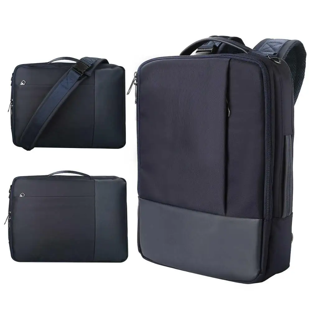 navy blue SeenDa водонепроницаемая сумка для ноутбука Macbook Air Pro Dell hp ноутбук рюкзак для мужчин и женщин сумка через плечо для 13,3-17 дюймов - Цвет: navy blue