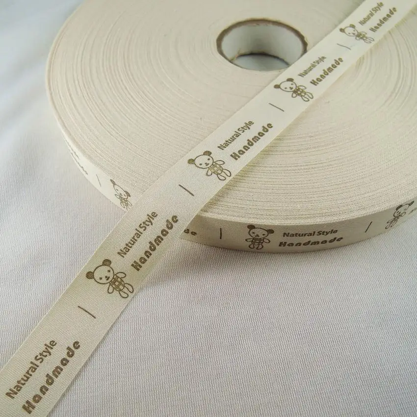 Новинка 6/8 &quot20 мм Печатная красивая детская хлопковая лента ручной работы из
