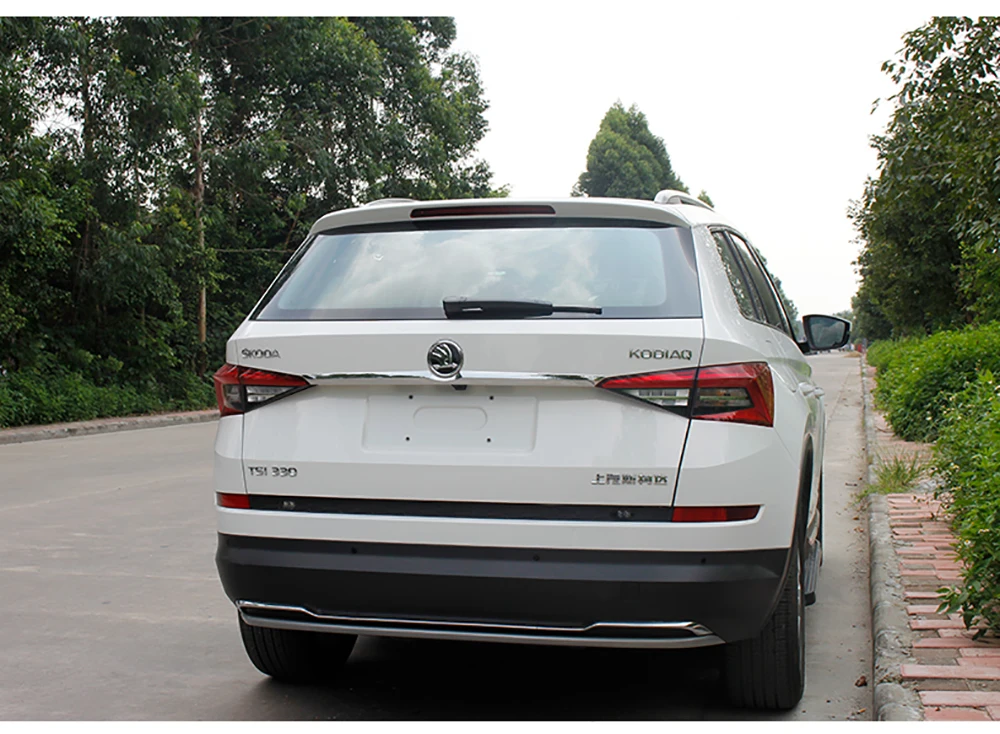 Чехол AITWATT для Skoda Kodiaq 2017 2018 2019 накладка из нержавеющей стали на задние ворота