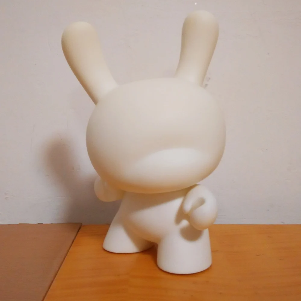 8 дюймовый Kidrobot Dunny DIY Краска Vinly модные игрушки белого цвета с полипропиленовым