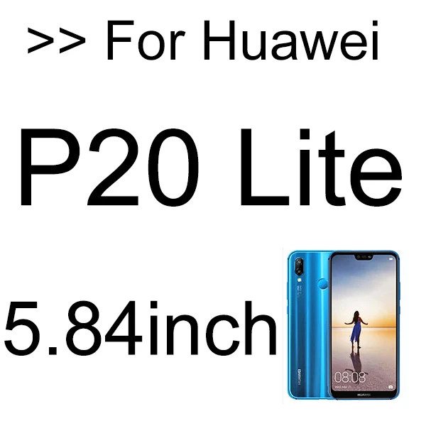For Huawei P20 Lite 5D изогнутое Защитное стекло для huawei P 20 Lite закаленное стекло для huawei P20 Pro Lite P20Lite P20pro Защитная пленка для экрана - Цвет: For Huawei P20 Lite