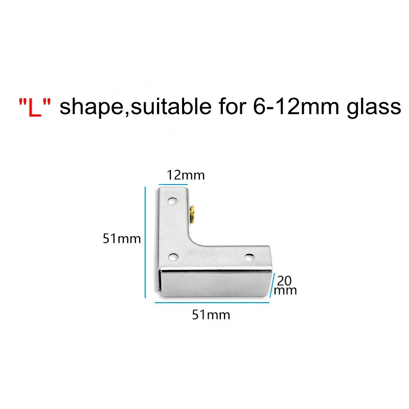 Регулируемый держатель для стеллажа стеклянных полок деревянных зажимов 2 шт.