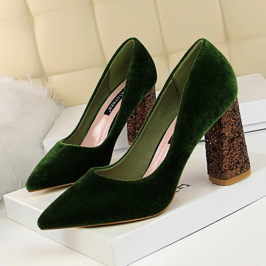 2019 г. Новая женская обувь пикантные Туфли на высоких каблуках для ночных клубов