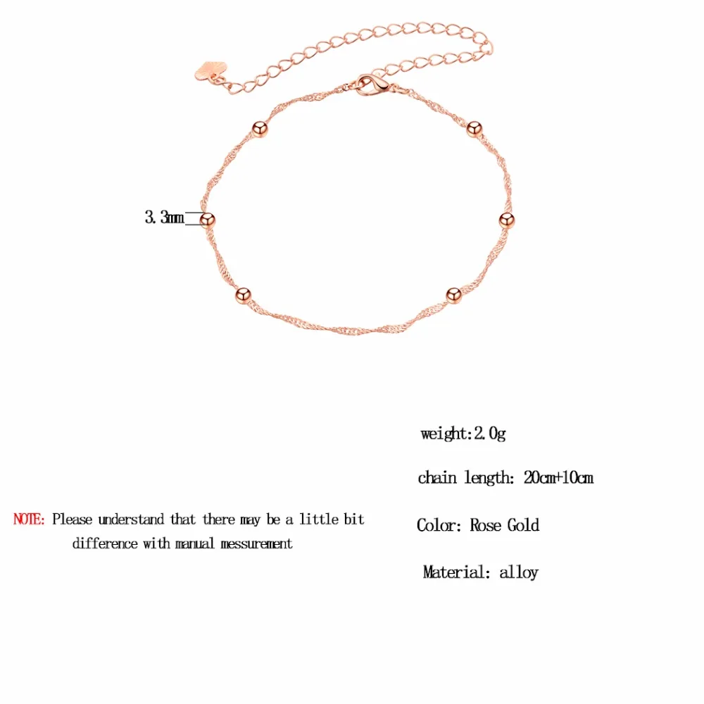 Браслеты-анклеты Cxwind для женщин и девушек Изящные Ювелирные Украшения из сплава