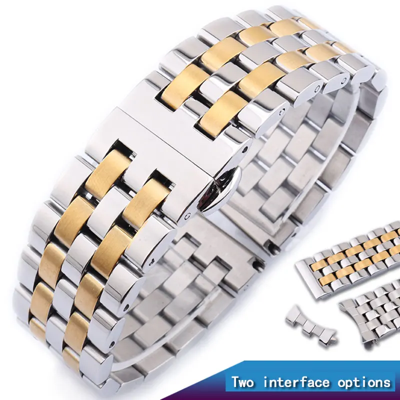 Браслет из нержавеющей стали деловой модный для досуга мужские одноцветные