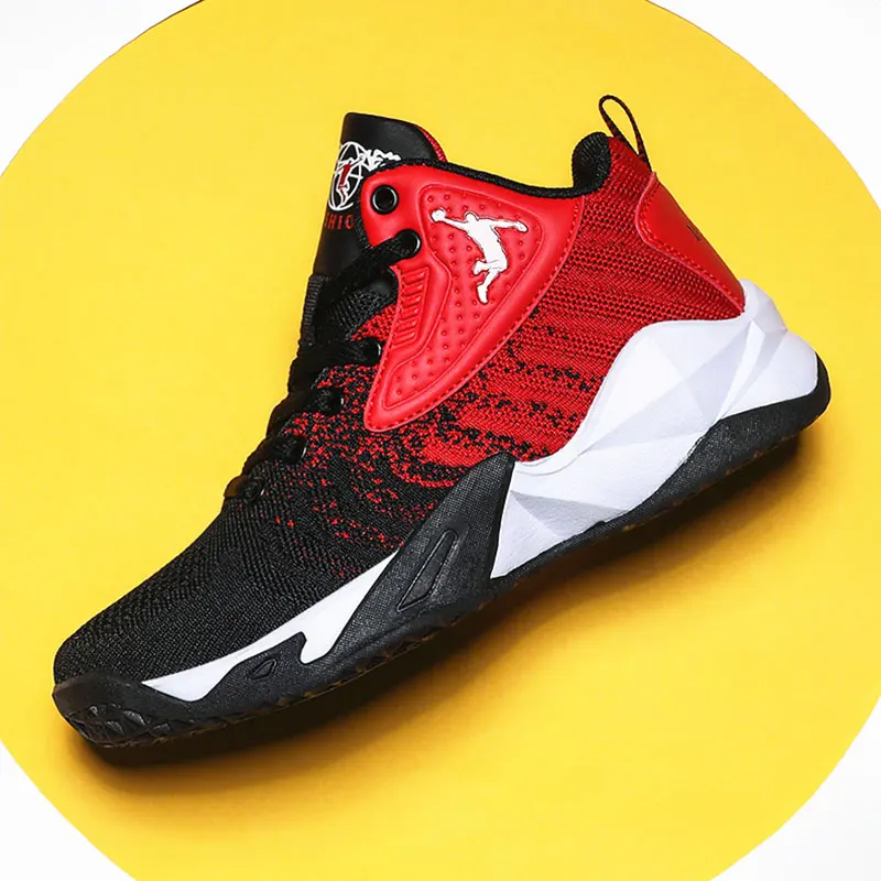 Баскетбольные кроссовки Jordan мужские высокие Нескользящие дышащие