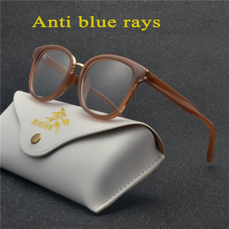 Квадратные очки с блокировкой синего света компьютерные по рецепту для женщин и