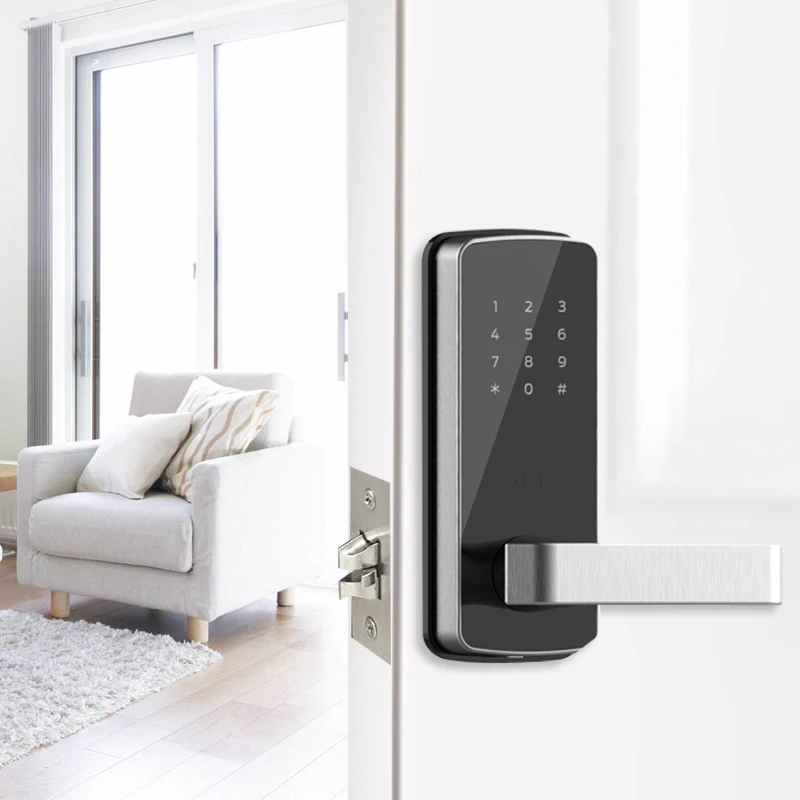 Электронный дверной замок без ключа с паролем Bluetooth цифровой умный приложением