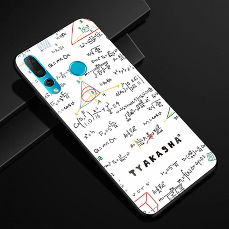 Чехол для Huawei Nova 4 чехол из закаленного стекла + мягкий край крышки 6 ''для Nova4