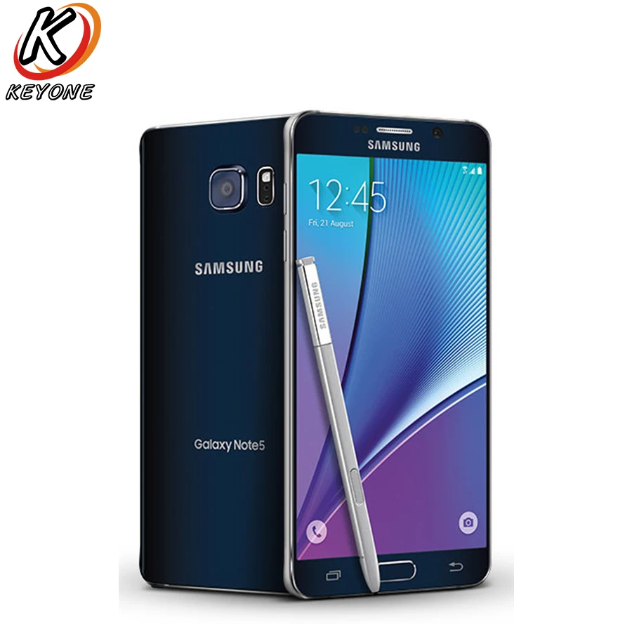 Оригинальный T-Mobile версия Samsung Galaxy Note 5 note5 n920t 4G LTE мобильный телефон Octa Core 7 &quot16MP