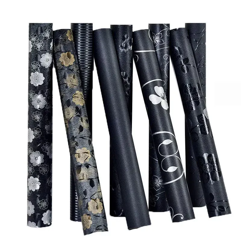 

Black Opaque Window Film Glass Stickers sunscreen insulation Self-adhesive Film kids room bedroom Home Decorative Film 70*200cm