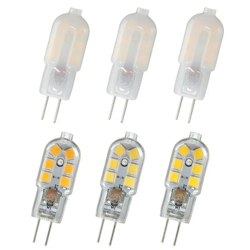 Светодиодная лампочка G4 2 Вт 2835 SMD 12 светодиодная лампа с нерегулируемой яркостью