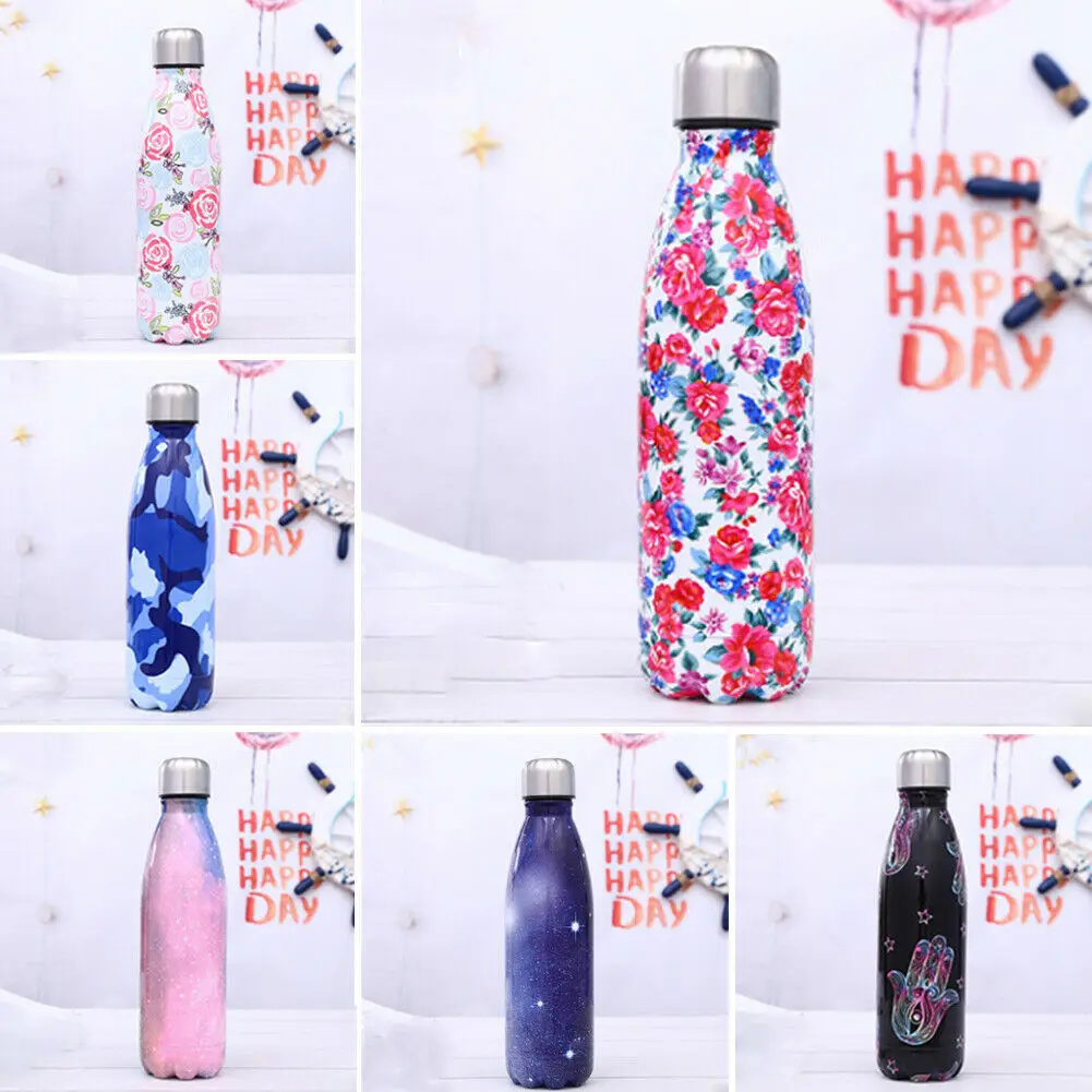 2019 Новейшая модная вакуумная Изолированная бутылка из нержавеющей стали для