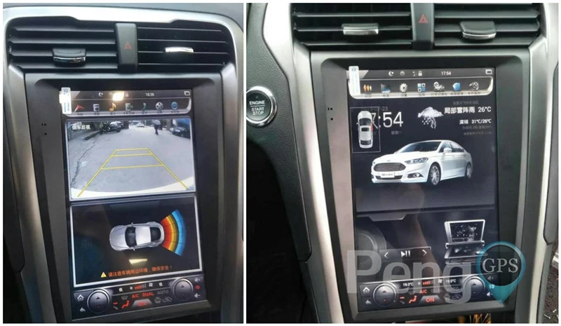 2 Din радио 12," ips Android автомобильный gps-навигация, dvd-плеер для Ford Mondeo Fusion MK5 2013- HD 1024*600 мультимедиа головное устройство