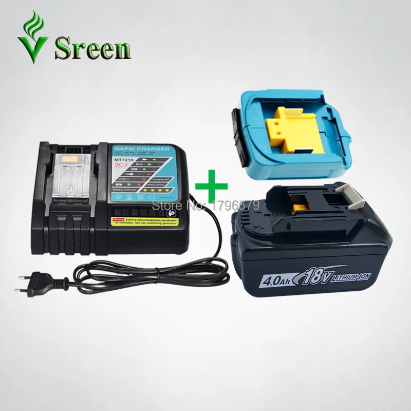 Быстрое зарядное устройство USB адаптер с 4000 мАч литий-ионная аккумуляторная