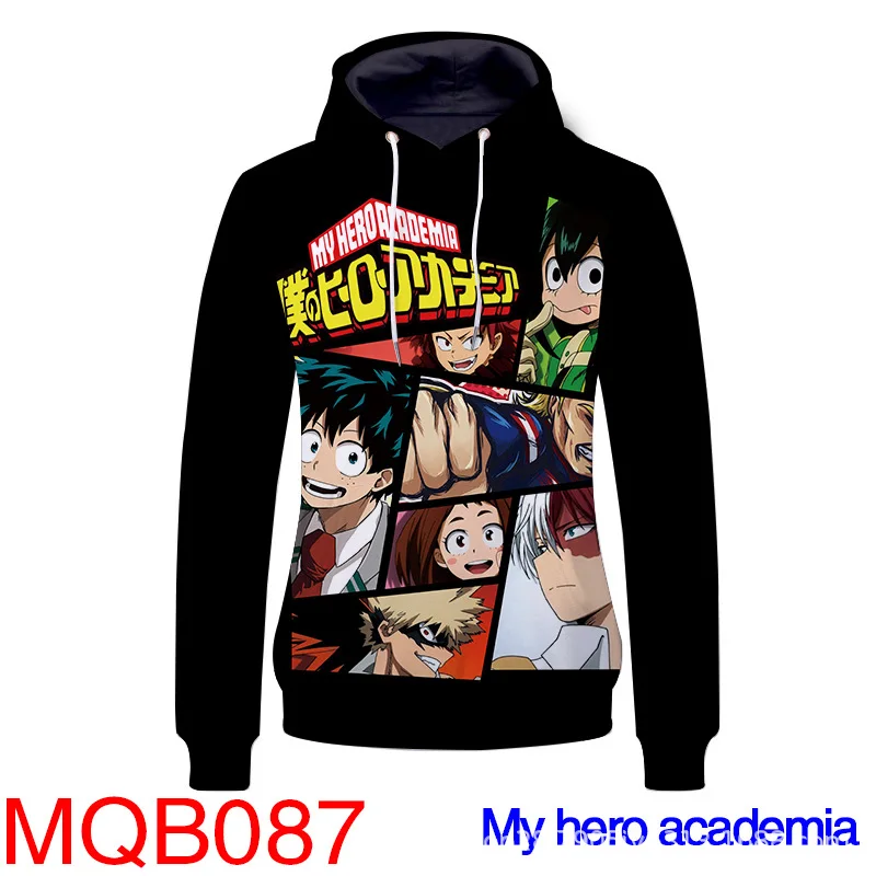Толстовки с капюшоном My Hero Академия Izuku Midoriya свитшоты костюм для косплея