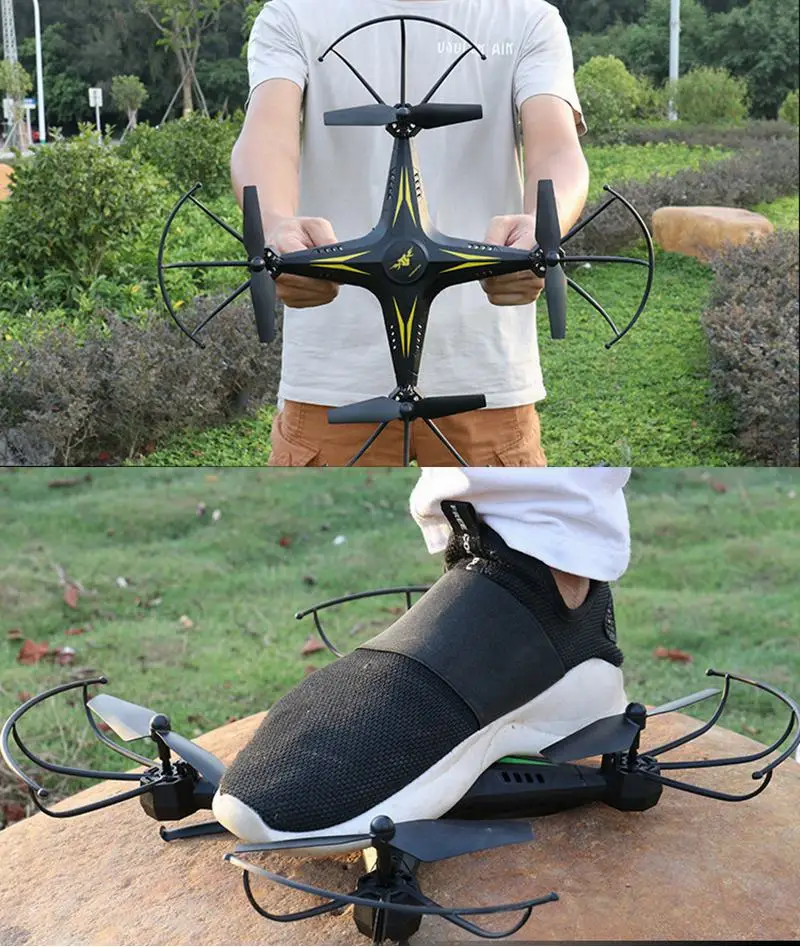 Селфи Дрон с камерой Fpv Rc 6 осевой Радиоуправляемый вертолет Wifi большой