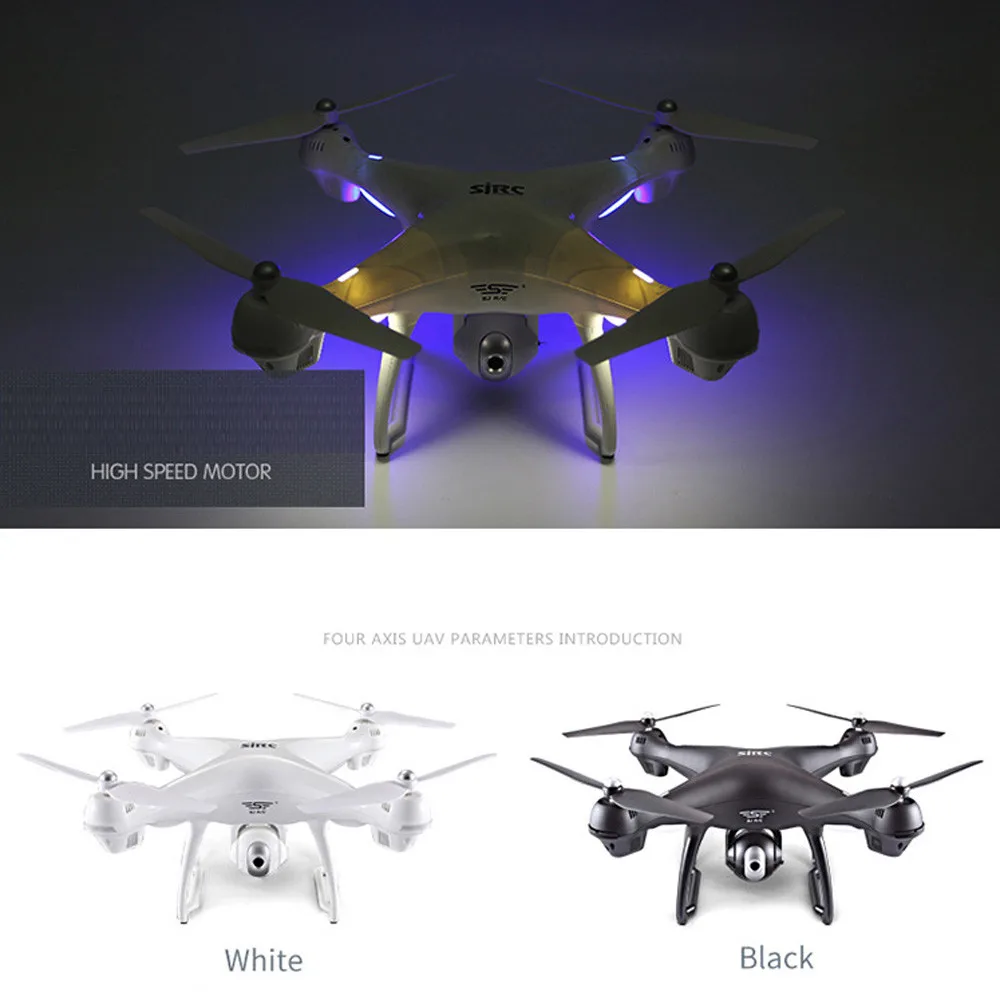 S70W 2,4 GHz gps FPV Дрон с камерой 1080P бесщеточный Квадрокоптер управление жестами Складная HD камера Wifi Безголовый режим