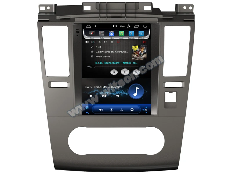 WITSON Android 11 вертикальный экран Автомобильный мультимедийный tesla GPS-навигатор радио
