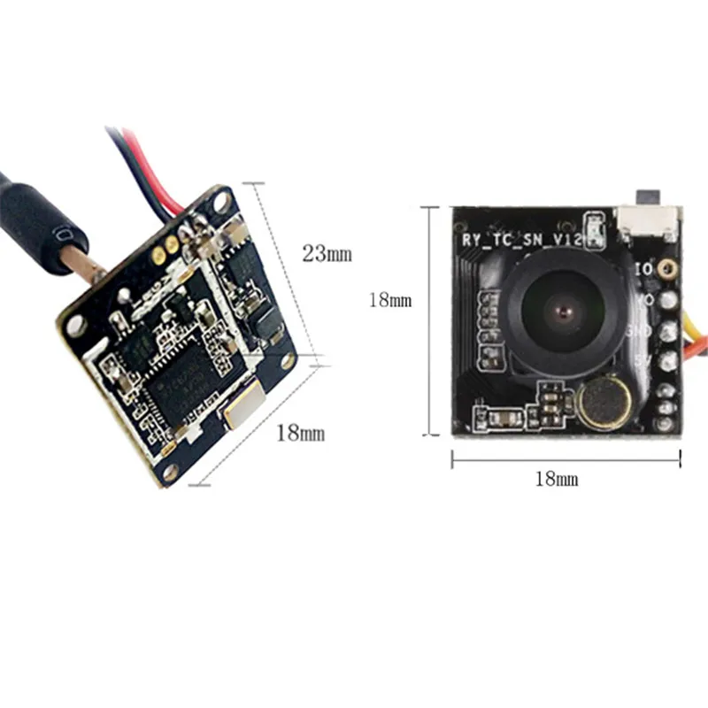 High Quality Turbowing 5.8G 48CH FPV Transmitter Module Raceband 0mw/25mw/200mw Switchable NTSC Antenna for RC Systems | Игрушки и хобби