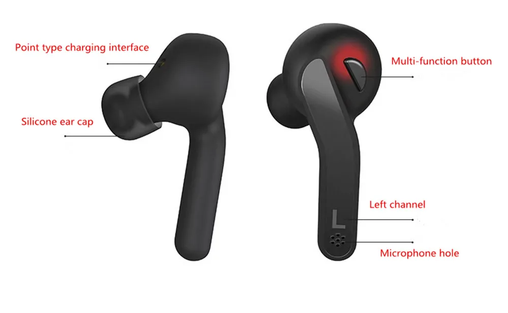T88 tws Смарт bluetooth гарнитура 5 0 true беспроводные стерео спортивные наушники