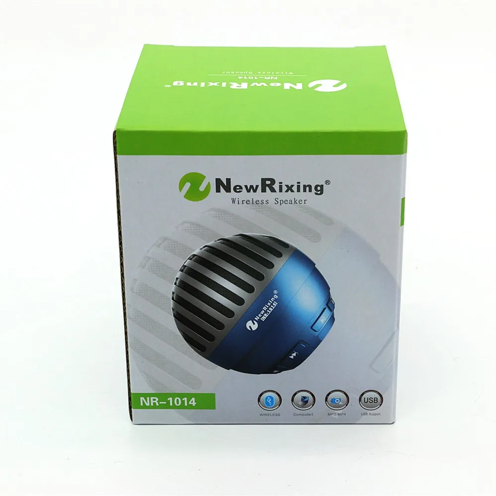 Nr-1014 Портативный Mini Bluetooth Динамик бас Беспроводной Колонки Светодиодная лампа с