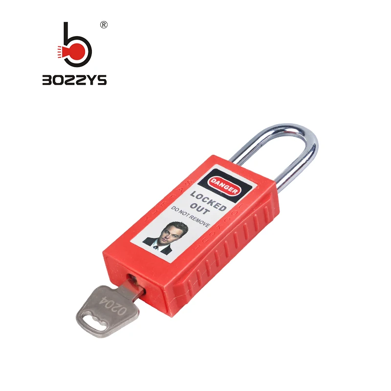 BOZZYS 38 мм стали сережка длинное тело замок безопасности промышленной замки Боши