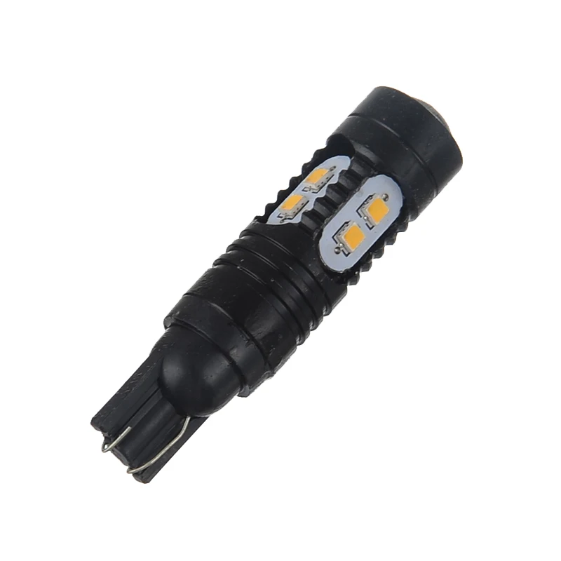 2 шт. авто светодиодный 9V до 30V T10 canbus 2323 10 SMD линзы прожектор 50 Вт 194 168 светильник