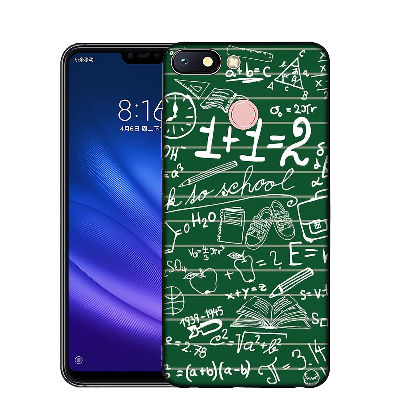 IYICAO mc2 with E=mc Math Albert Einstein Soft Silicone Case for Xiaomi Mi 9 8 A2 Lite A1 6 pocophone f1 MAX 3 mi9 mi8 mia2 |