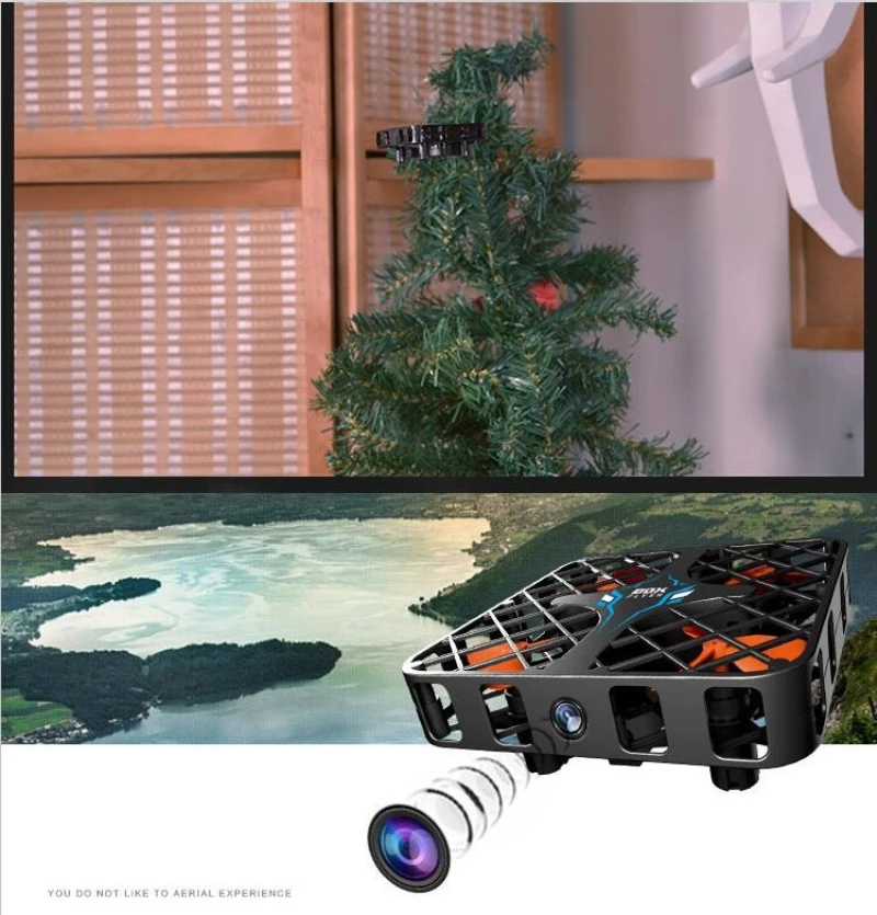 WIFI Дрон 1602HW Box Flyer 2 4G 6 Axis Gyro 3D Flip wifi fpv RC вертолет Crashworthy структура Мини Квадрокоптер