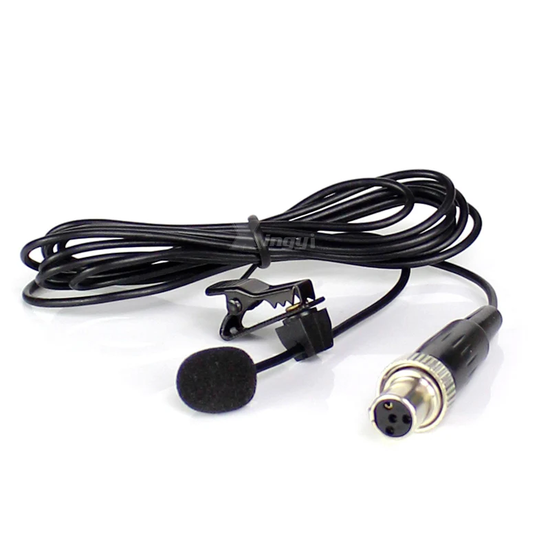 ForMIPRO Мини XLR 4 Pin TA4F проводной зажим для галстука петличный микрофон воротник беспроводные микрофоны ДЛЯ MIPRO Беспроводная система Музыкальные инструменты Гитара Sax - Цвет: ForMIPRO