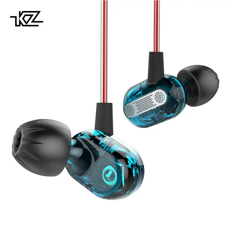 KZ ZSE наушники с динамическим драйвером спортивные в ухо Hifi музыкальные