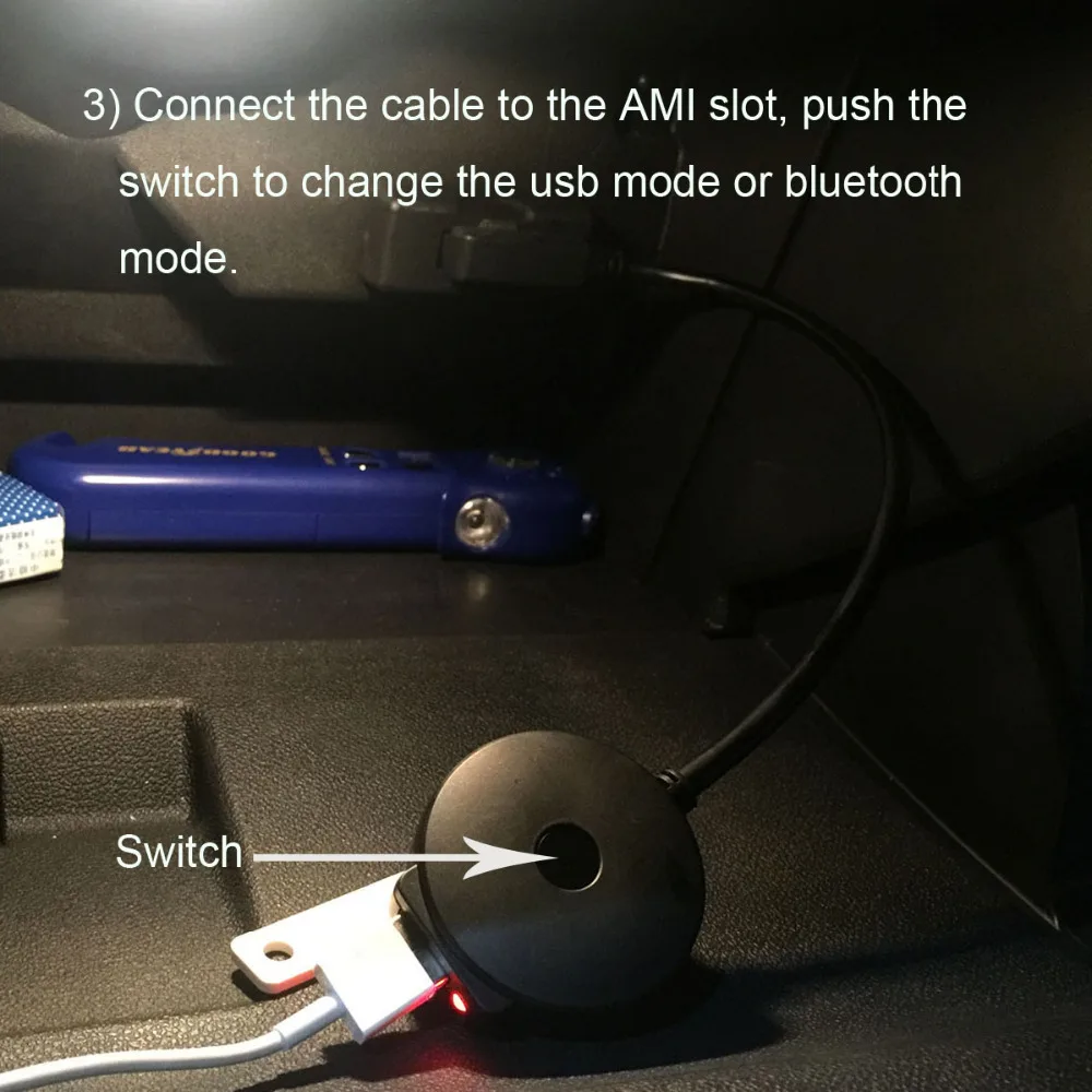 

Jimier Adapter Cable Audi Car Aux Bluetooth Audio Media In Ami Mdi Usb A4 A6 Q5 Q7 Date Than 2009 For Of