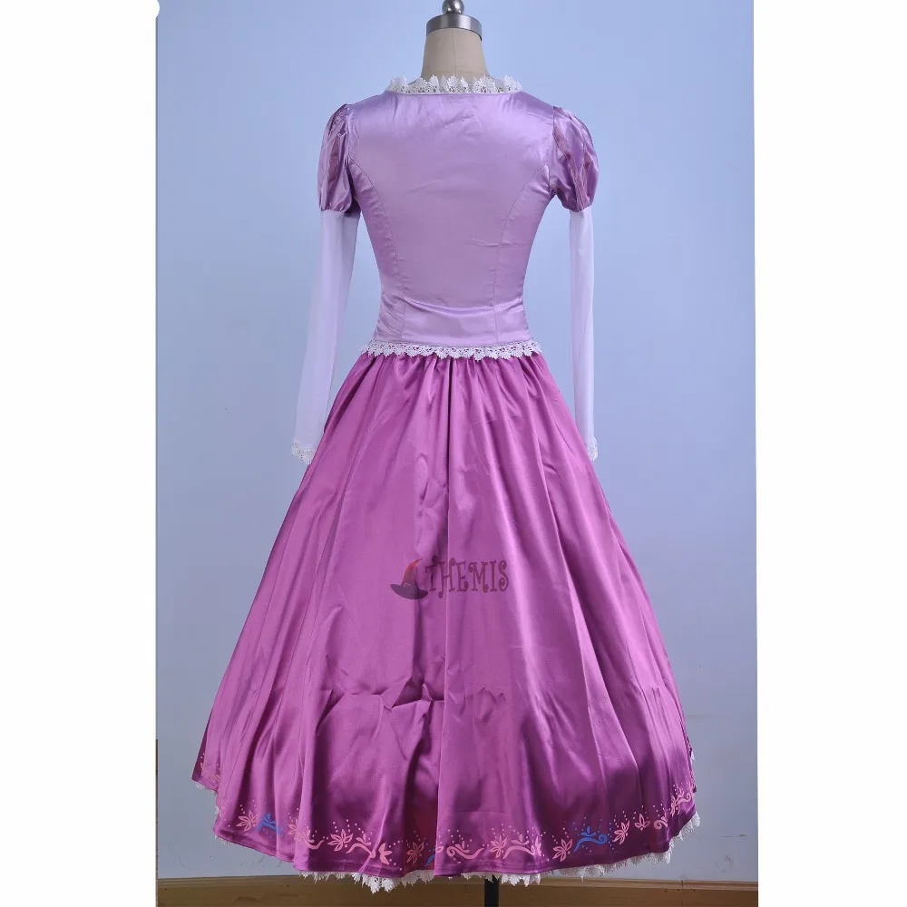 Платье для костюмированной вечеринки с принцессой рипунцель |