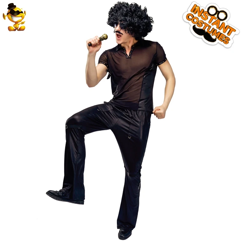 

Men's Singer Costume Cosplay Funny Singer Outfits Costume for Adult Singer Suits