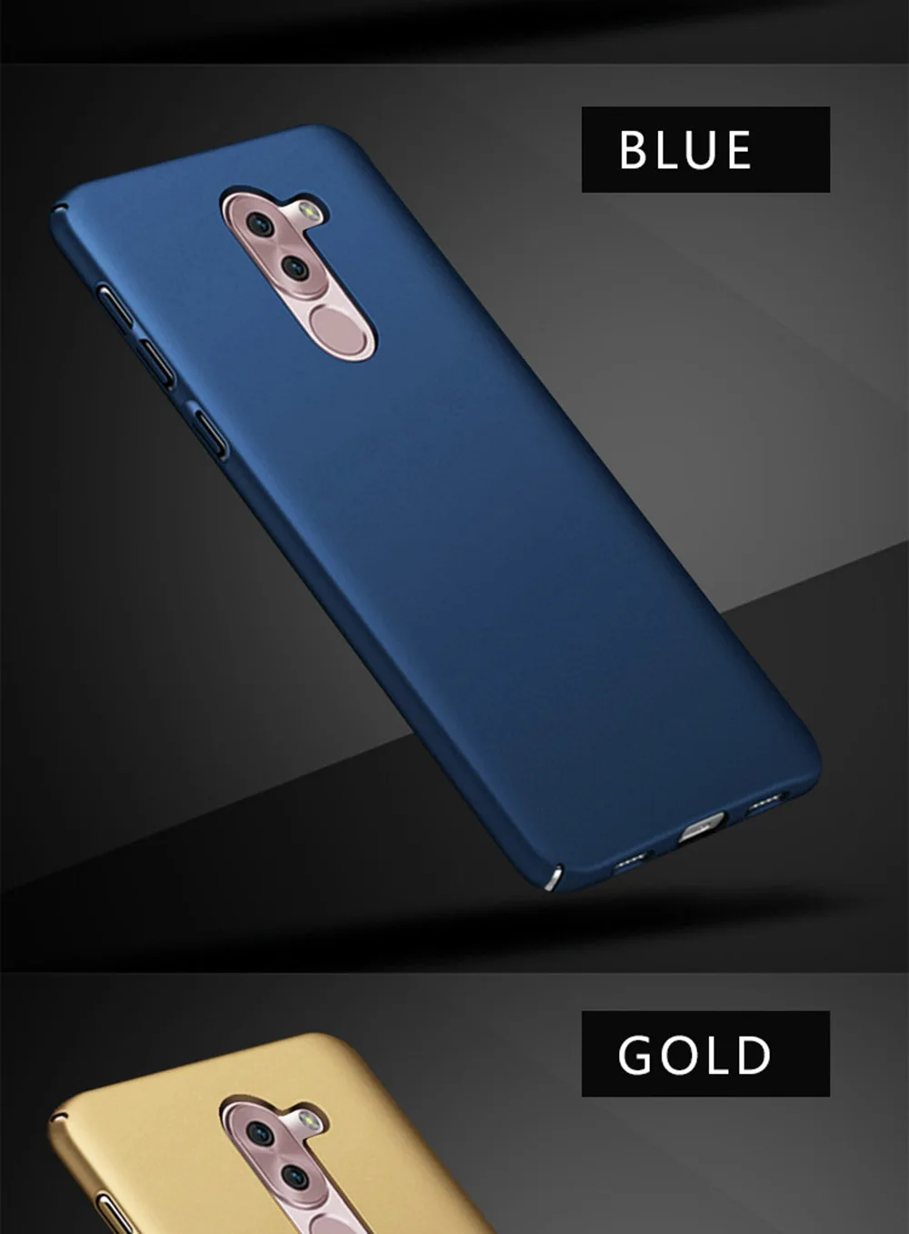 Чехол для huawei Honor 6X, Жесткий ПК Пластиковый тонкий матовый чехол для huawei GR5 /mate 9 Lite, чехол для телефона s, роскошные Матовые чехлы