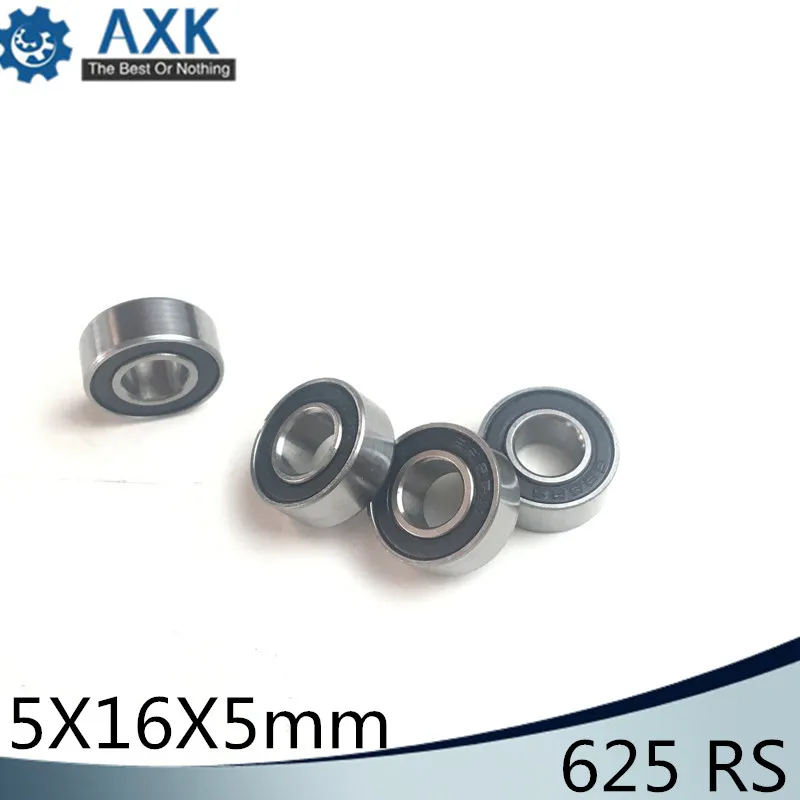 625RS подшипник ABEC-5 ( 10 шт.) 5*16*5 мм миниатюрный герметичный 625-2RS шарикоподшипники 625