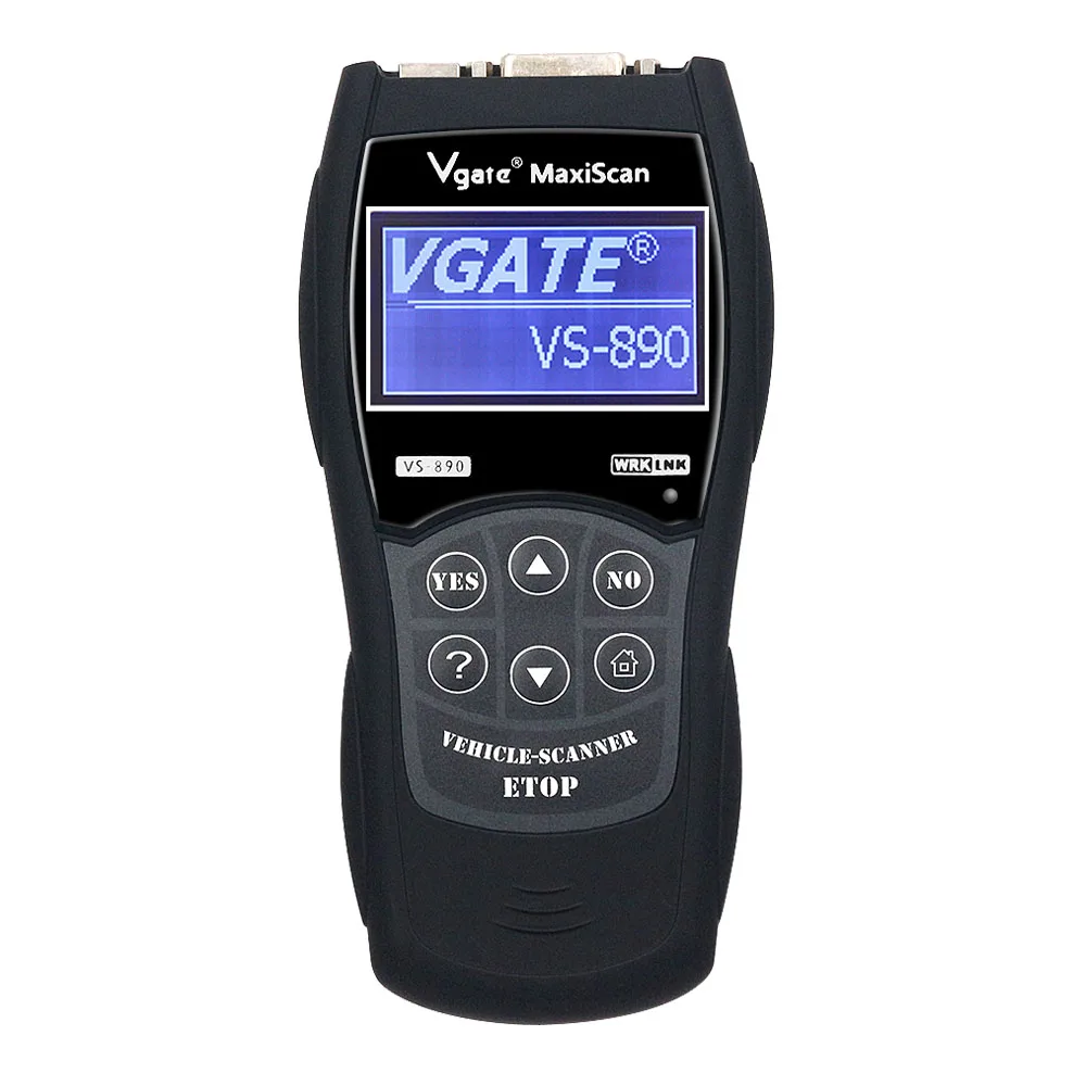 Новейший VS890/XD601 Универсальный автоматический диагностический сканер Vgate VS890 OBD2 CAN-BUS код автомобиля считыватель VS-890 многоязычный