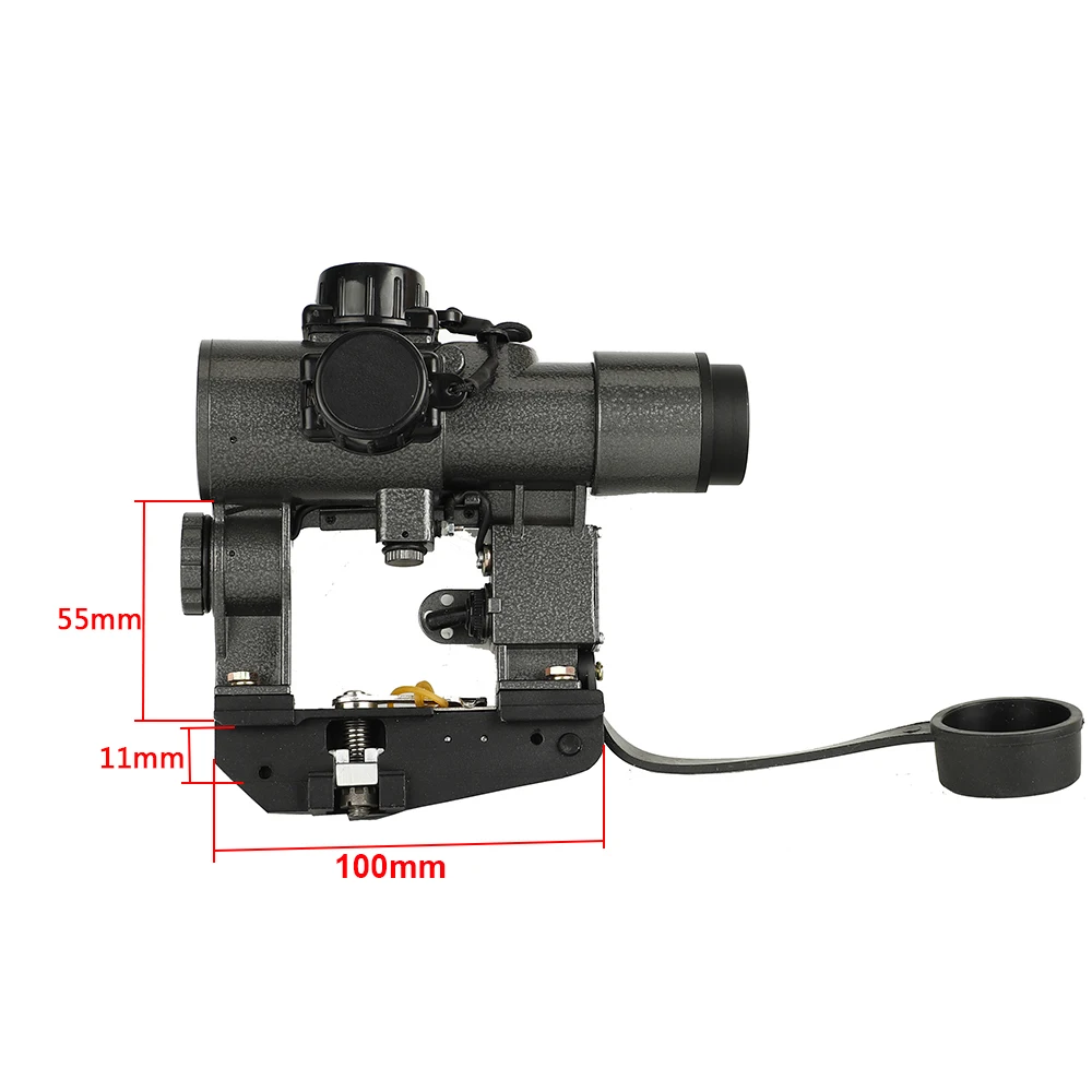 Ohhunt Dragunov 1X30 компактные оптические прицелы с красной подсветкой Dot Sight Recoil Resistant