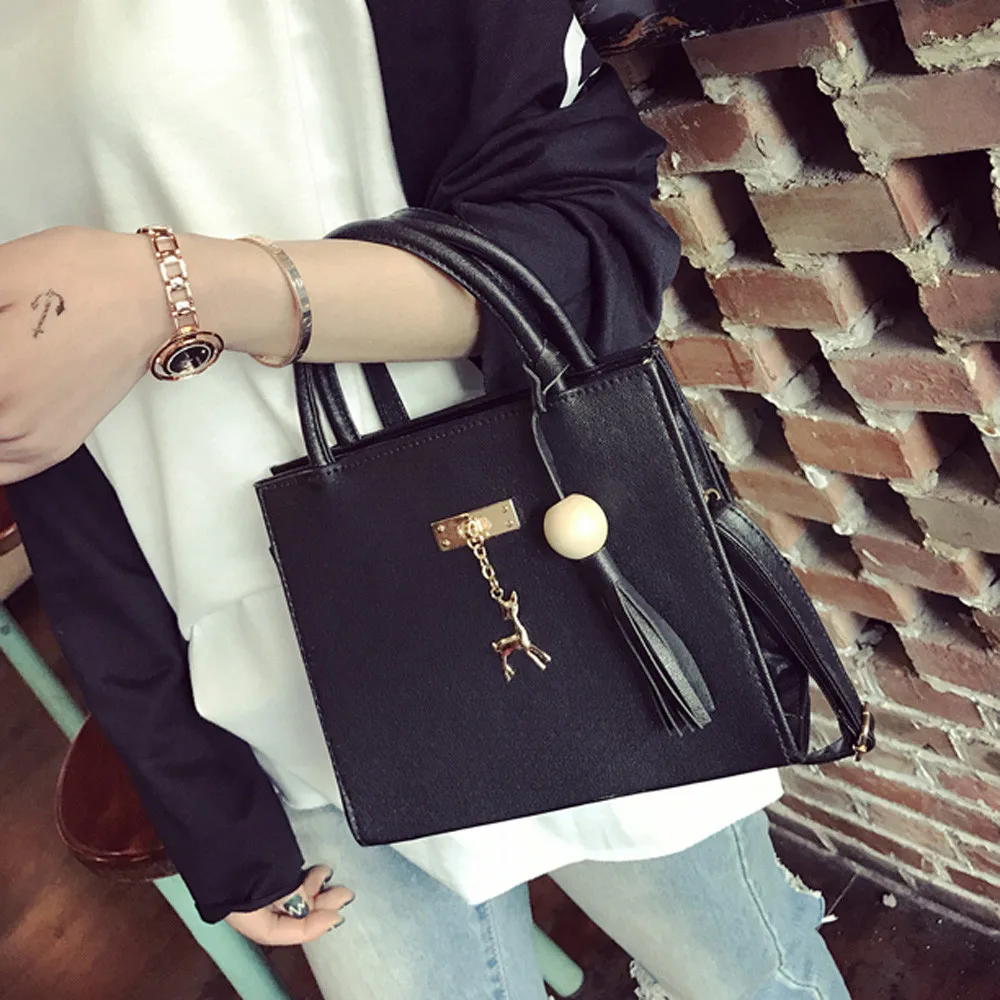 XINIU качество модельер Для женщин Сумки олень Crossbody сумка Роскошные женские кожаные клапаном сумка Курьерские сумки